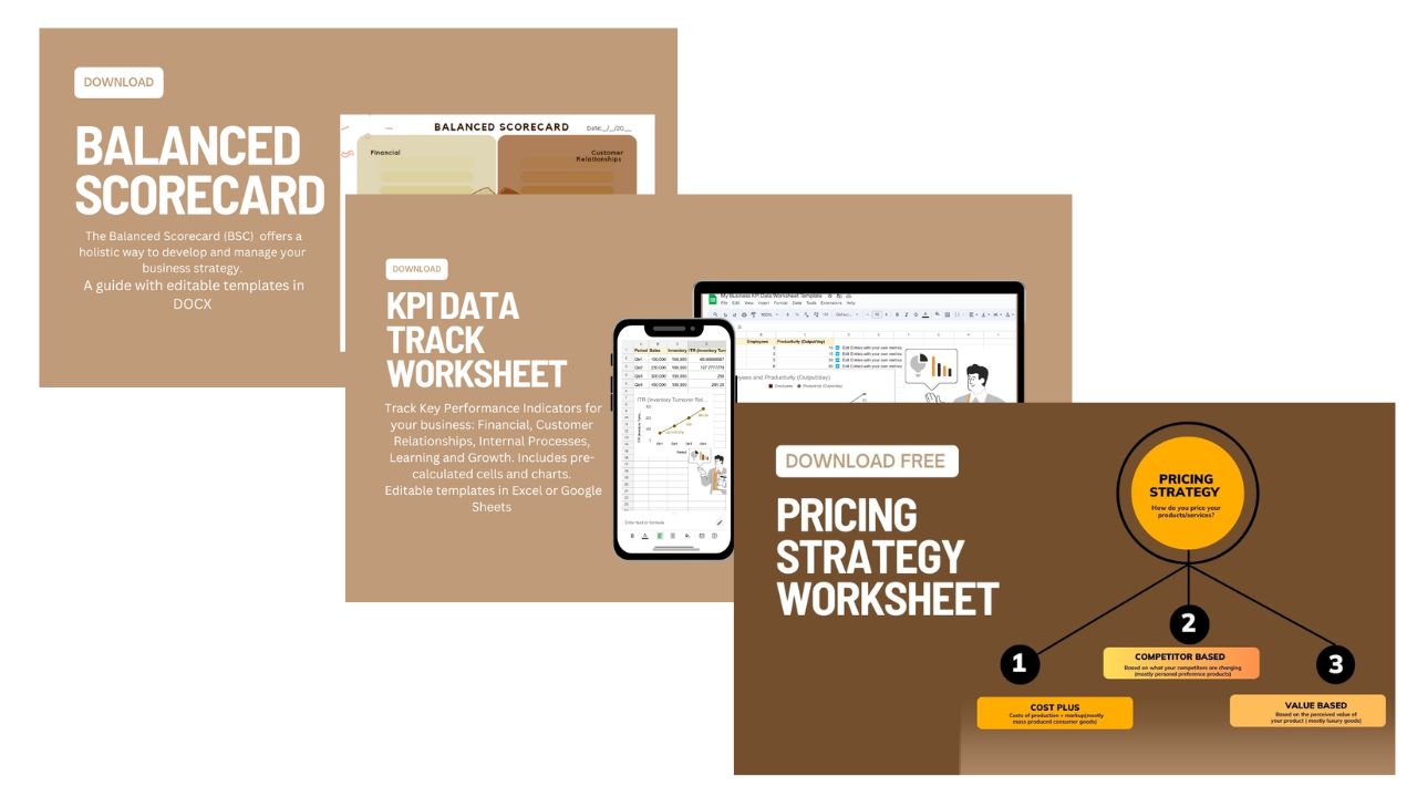 business KPI templates image